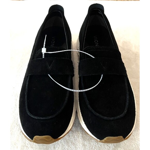 Vionic 23walk Loafer Walking Shoes Women size 7.5 Black Suede Flats NEW - Picture 15 of 16